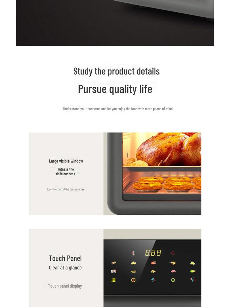 Многофункциональная интеллектуальная воздушная фритюрница большой емкости