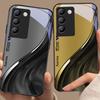 Рисунок потока воды для Y72 33S 11 03 36 96 Lite 35 16 Iqoo 12 V40 SE 5G 29 40 21 30 X80 Pro Vivo Чехол для телефона из закаленного стекла Черный
