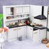 Миниатюрная модель кухонного шкафа, Мебель, Аксессуары, Набор для ролевых игр, Меблировка для кукольного домика на кухню