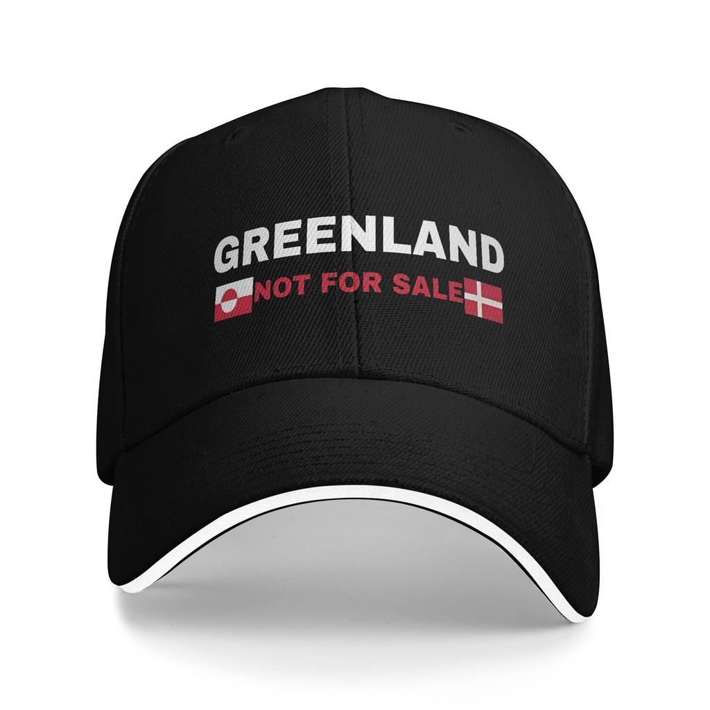 Hands Off Greenland Is Not For Sale MGGA Accessories Men Women Baseball Cap Trucker Hat Retro Outdoor Headwear