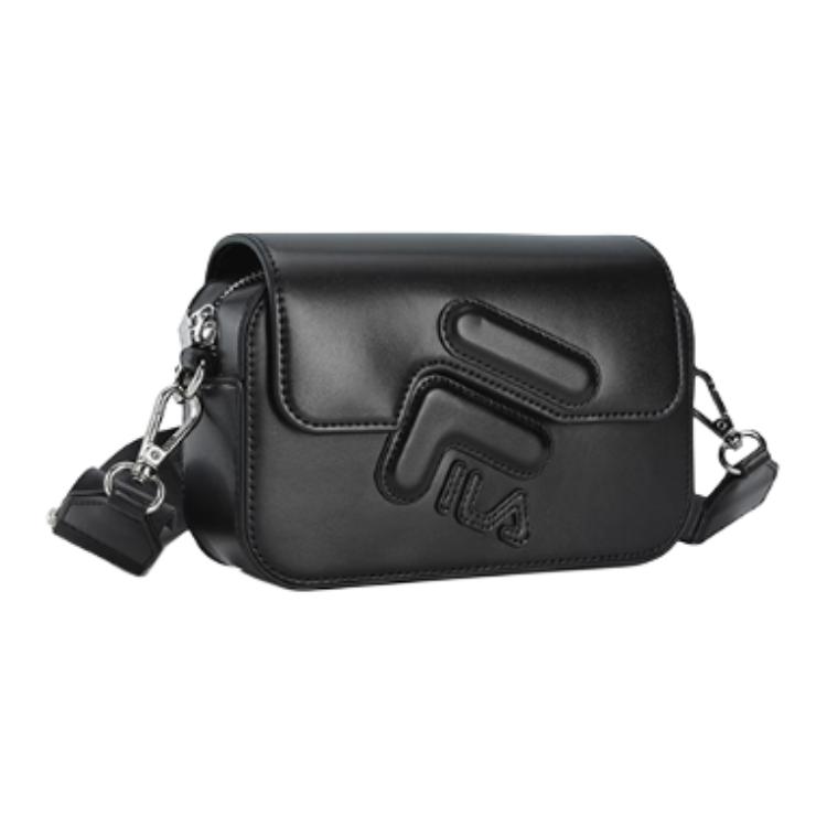 New FILA PU Shoulder Bag XS Women's Black F13W539164F-BK