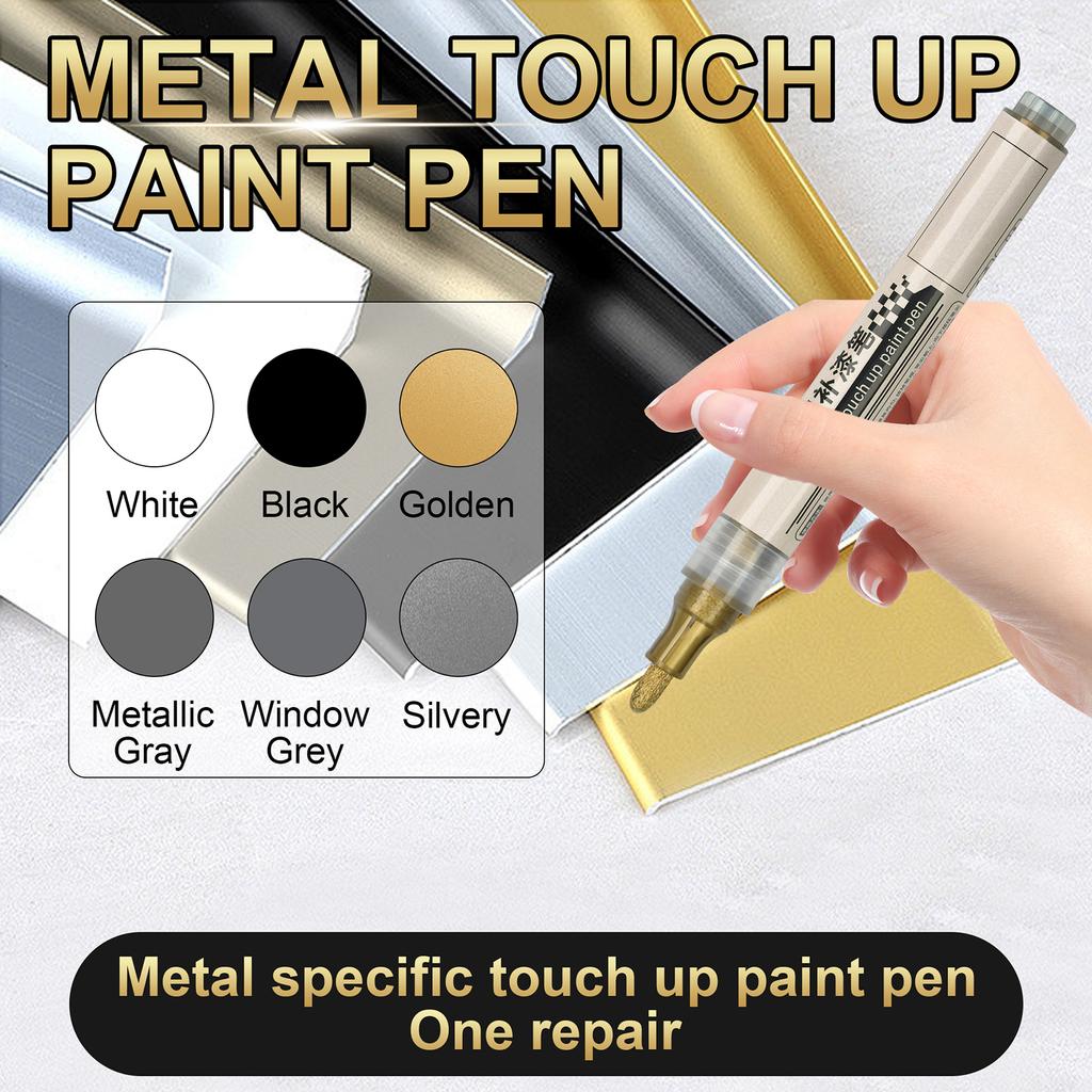 Acrylic Paint Pen Permanent Marker Pen for Metal Waterproof Metallic Color Acrylic Pen Waterproof Permanent Marker Pen