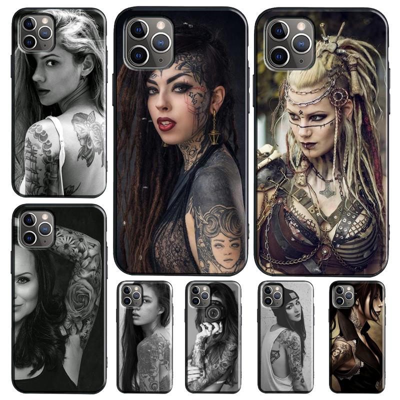 Sexy Sleeve Tattoo Girl Funda For OPPO Reno 14 F 10 11 12 13 Pro 13F 12F 11F 7 8 Lite OPPO Find X6 X5 X8 X9 Pro Case