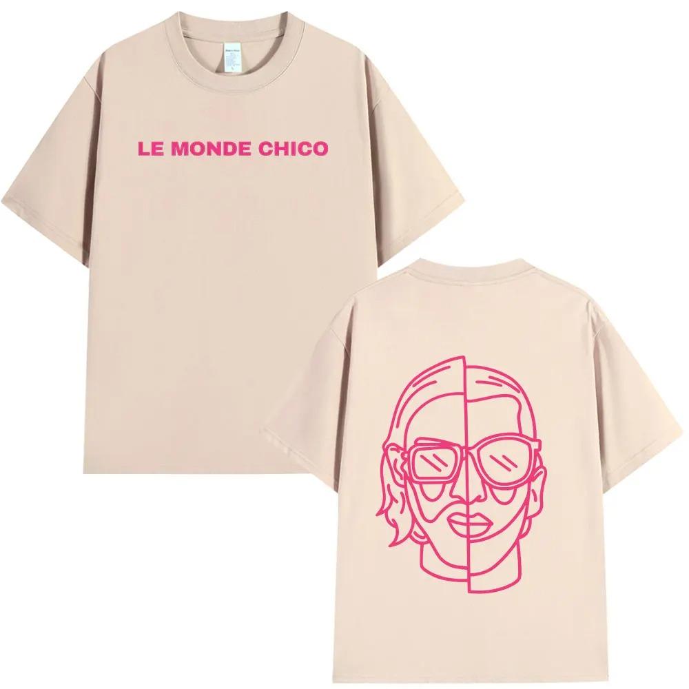 Le Monde Chico T Shirt French Rapper PNL Album Graphic Print T-shirt Men Women Hip Hop Fashion Best Selling Loose Clothes Unisex
