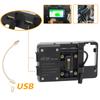 Аксессуары для навигационного кронштейна для мобильного телефона с USB-зарядным устройством для BMW R1200GS LC&Adventure S1000XR