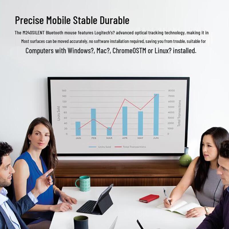 Logitech M240 Wireless Bluetooth Mouse