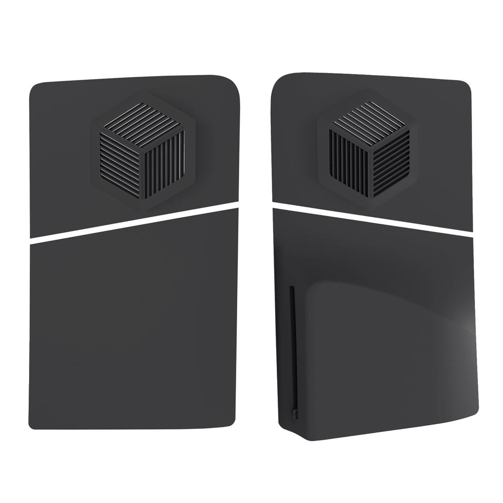 Жесткая панель лицевой панели с вентиляционными отверстиями, пылезащитная защита, сменные лицевые панели для PS 5 Slim, игровые аксессуары