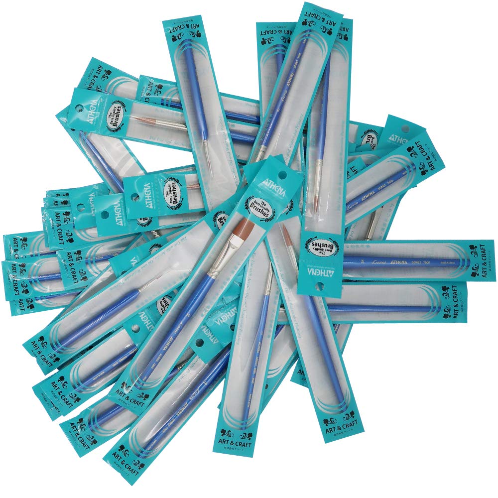 Набор мопов-щеток из конского волоса Athena, 3 шт. 10001014