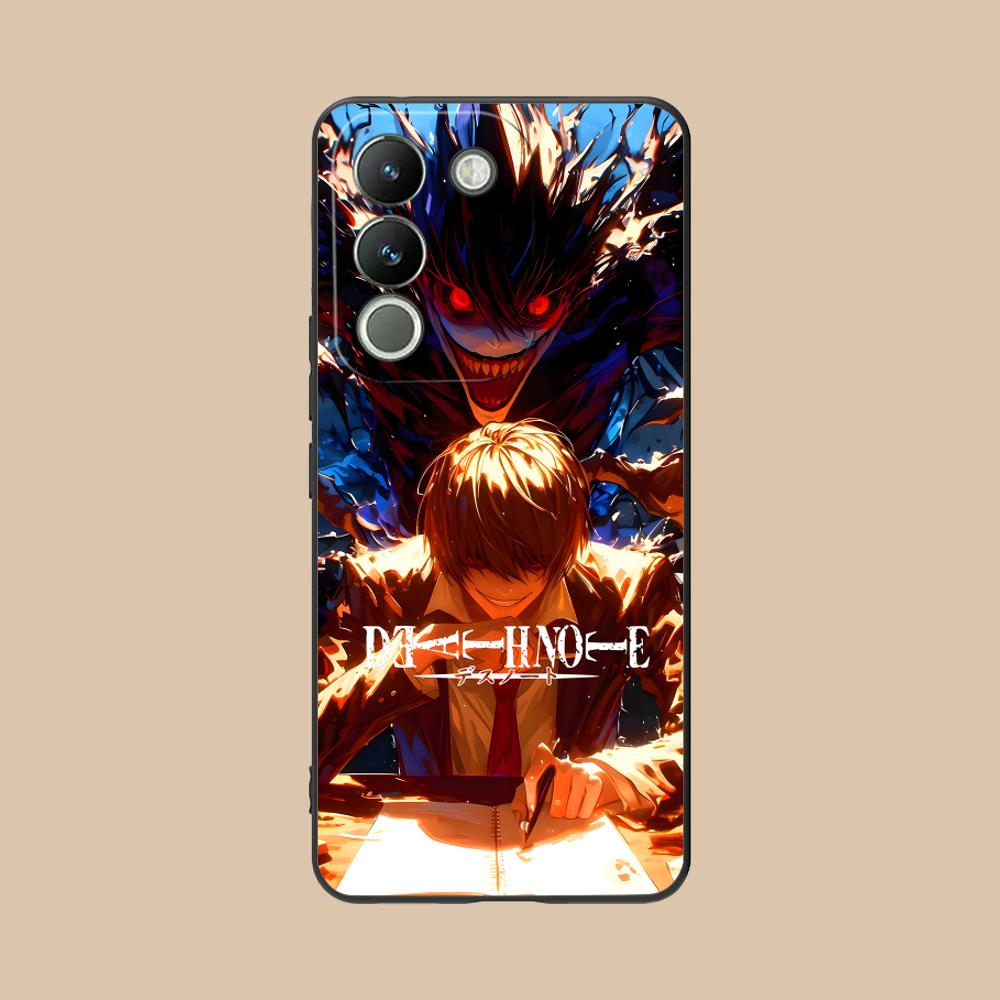 Чехол для мобильного телефона Death Note Kira Light для VIVO Y77 76 75 74 73 72 58 56 55 51 50 38 36 Y19 Y18 Y03 Y01 5G с принтом