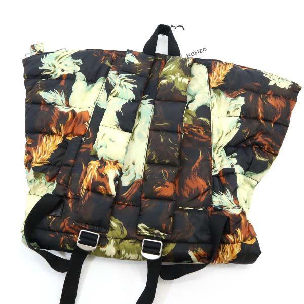 Неиспользованный KENZO 21AW kenzomania 2WAY FA65SA003F23 Общая ручная стежка Дневной рюкзак Мужской Б/у