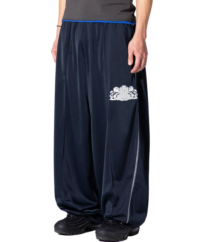 XTONZ Xp336 Emblem Balloon Track Pants (Dark Navy)