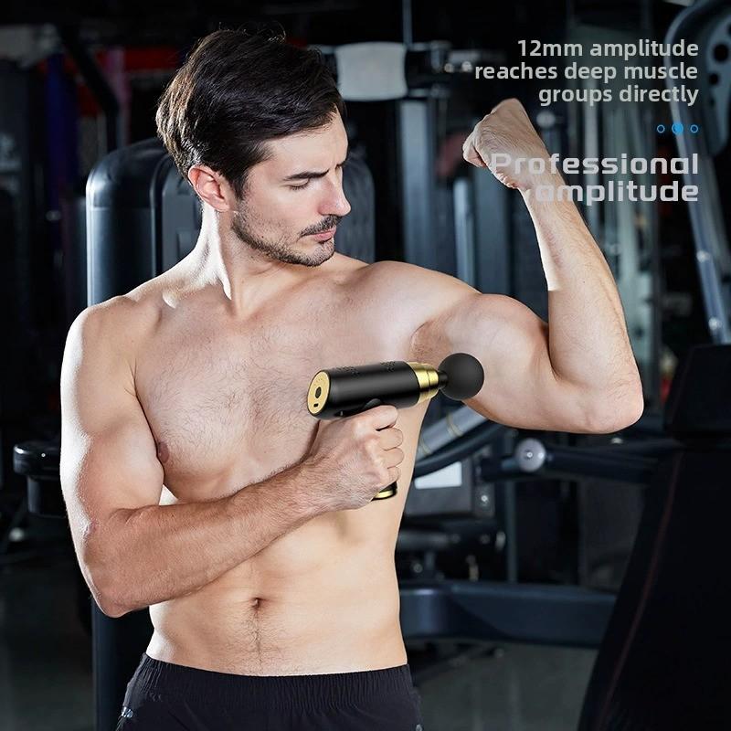 Pistola de masaje muscular mini masajeador eléctrico portátil para relajación profunda y alivio