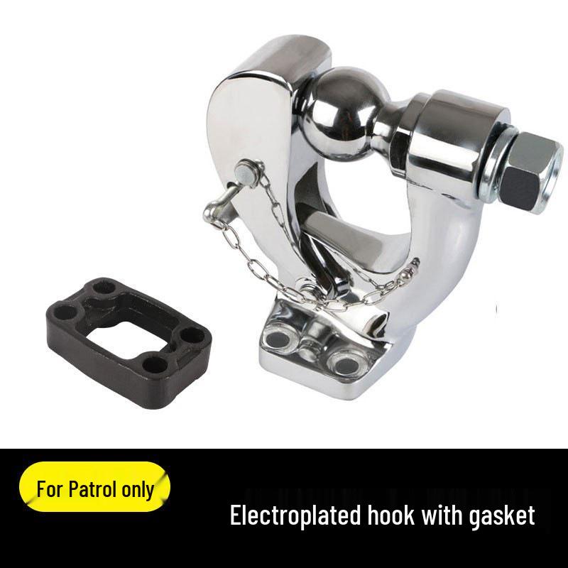 Фаркоп Nissan Patrol Y62 и быстросъемный буксировочный крюк из нержавеющей стали для Y61