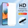 Простая установка гидрогелевой пленки Xiaomi Mi 11 Lite Redmi Note 14 13s 13 12s 12 11s 10s 10 9s 9 8 Pro 14C 13C 12C 10C 9T 9C Full Cover Screen Protector