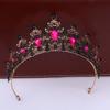 Свадебная корона головной убор роскошная королева повязка на голову свадебный сплав стразы аксессуар для волос корона