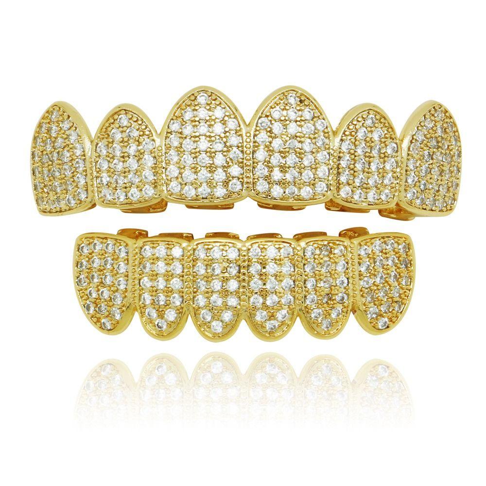 Набор для зубов Верхний и Нижний Набор Grillz для Зубов Съемный Дизайн Зубные Решетки Накладки на Зубы для Женщин Мужчин