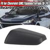 Для Chevy GMC Equinox Terrain 2018~24 Левая сторона Текстурированная черная крышка зеркала