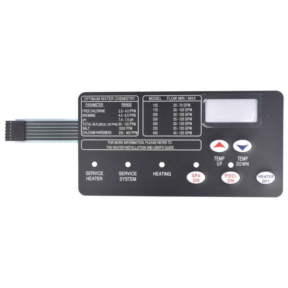 42002-0007S Комплект платы управления с панелью переключателей 472610Z для Pentair MasterTemp NA/LP