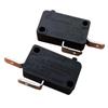 KW3A-25 Micro Switches SPDT No Lever 2 Pin Standard Plunger Microswitch for Oven Microwave Valve Control Cabinet
