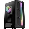 Aerocool Boitier Moyen Tour Atx Aerocool Prime Rgb Avec Panneau Vitré (noir)