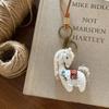 Cute Design Horse Year Key Ring Hanging Decor Pony Pendant Little Horse Keychain  New Year Gift