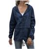 Women Hooded Waterproof Zipper Windproof Waterproof Raincoat Jacket