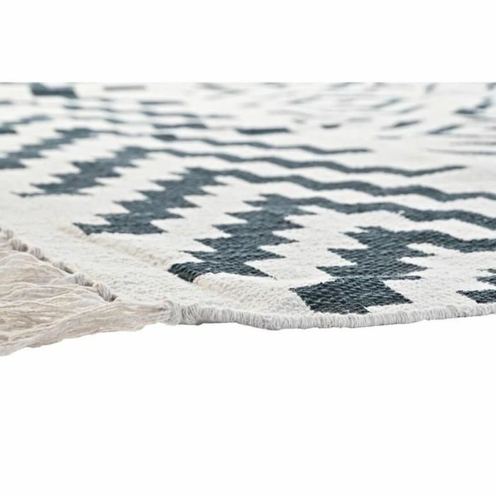Tapis - DKD Home Decor - Gris Blanc - 160 X 230 Cm - Polyester Coton