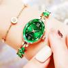 Уникальный дизайн женские модные женские повседневные кварцевые часы браслет стиль часы фиолетовый красный зеленый цвет