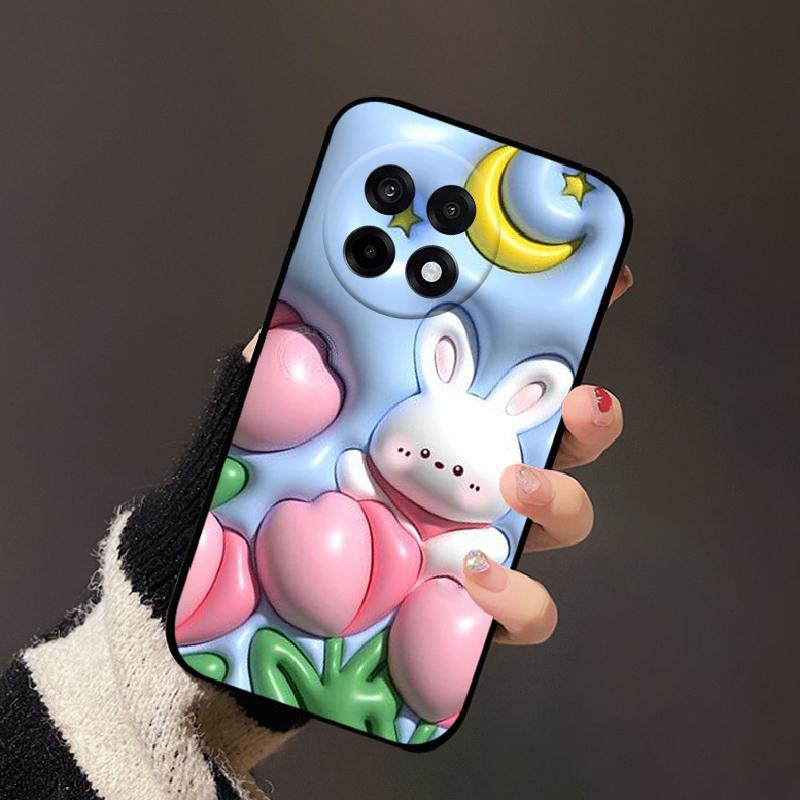 Чехол для OnePlus Ace 5 Ace5 Pro Мультяшный Расписной Силиконовый Мягкий ТПУ Чехол для Телефона Для One Plus 13R 5G Чехол Ударопрочный Бампер Fundas