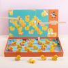 Fishing Wooden Duck Game Kids Educational Toy For Early Development Learning