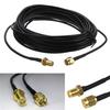 New 6M RG174 SMA Male To Female Extension Cable Copper Wire for Coax Coaxial Wi-Fi WiFi Network Card Router Antenna
