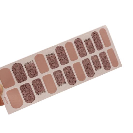 Ногти 22 шт. модные наклейки DIY мини самоклеящиеся блестящие маникюрные наклейки для салона