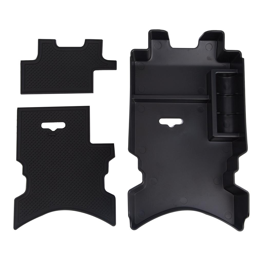 Black Car Armerest Center Console Storage Box Container Organizer for Honda Civic 10th