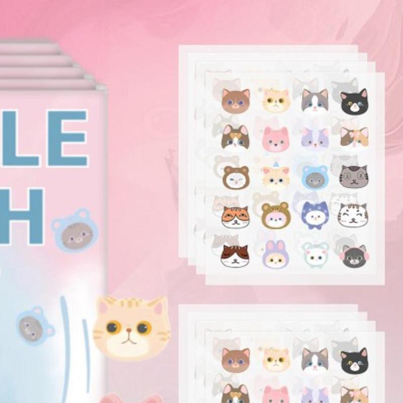 600 шт. Мультяшные патчи от прыщей в форме животных, наклейки для ухода за кожей, инструменты для макияжа