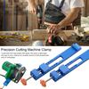 1/2Pcs Adjustable Cutting Machine Base Guide Electric Circular Saw Milling Positioning Clamp Precision Wood