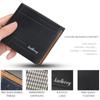 Baellerry Мужские короткие кошельки, модные кожаные визитницы, складной кошелек GZW