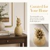 Compact Desktop Size Modern Pineapple Tabletop Decor  Study Room Cabinet Decor