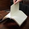 Блокнот с обложкой из искусственной кожи, гладкое письмо, офисный блокнот, водонепроницаемый, дневник для записей, личный блокнот