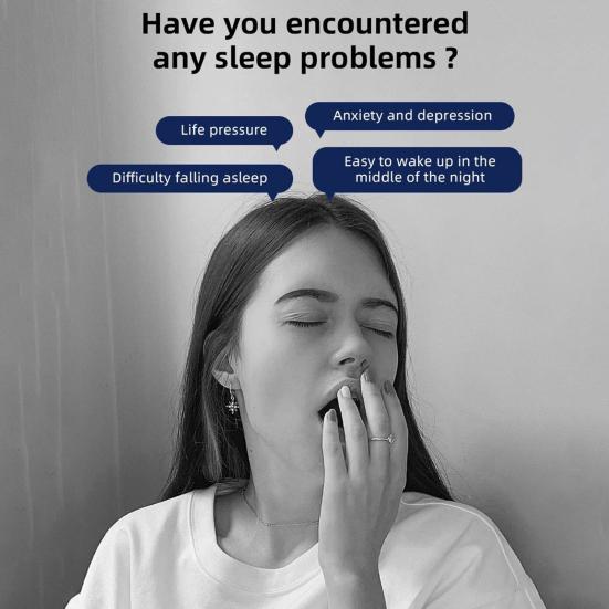 Устройство для сна, средство от бессонницы, помощник при тревоге, портативное устройство для сна, портативный низкочастотный импульс микротоковой машины для сна для домашнего офиса