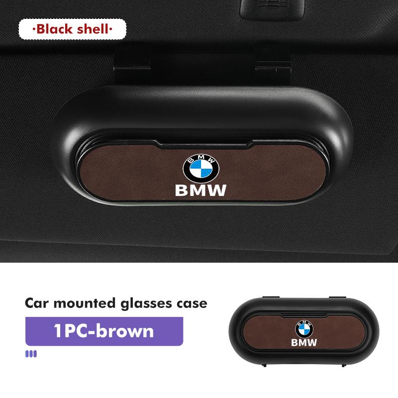 AAAQX1 Car Sunglasses Holder Sun Visor Eyeglass Hanger Clip Auto Accessories For BMW G30 G20 M3 M5 E91 E92 E93 E36 E70 X3 X4 X5 X1 E39