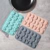 Cartoon Rabbit Shape Easter Silicone Mold Multifunctional Non-stick Baking Mould DIY Soft DIY Candy Mold Candy Making