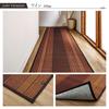 IKEHIKO Igusa Rug, DX Ranks Solid Color, Hallway Rug, Approx. 80 x 340cm, Wine, Made in Japan, Non-Woven Backing #4111930