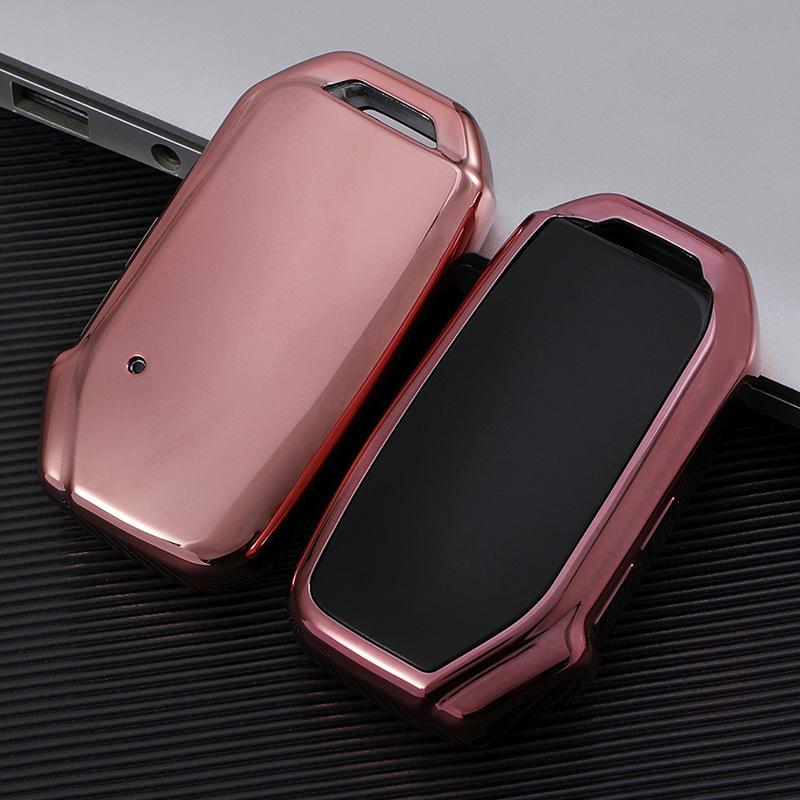 Чехол для ключей с гальваническим покрытием для Kia K3 K5 Sportage R Optima Telluride Seltos Ceed K2 Rio Sorento K4 Cerato Forte Picanto Stonic Carnival Soul