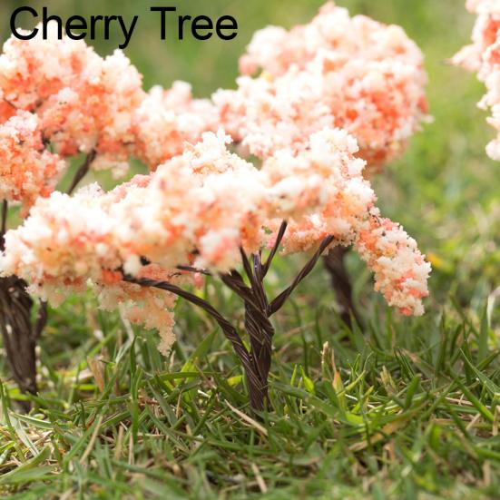 Miniature Tree Fairy Garden Decor Dollhouse Plant Pot Figurine DIY Craft Ornament