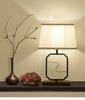 New Chinese Desk Lamp Bedroom Bedside Lamp Modern Retro Zen Living Room Study Hotel Project Led Decorative Desk Lamp
