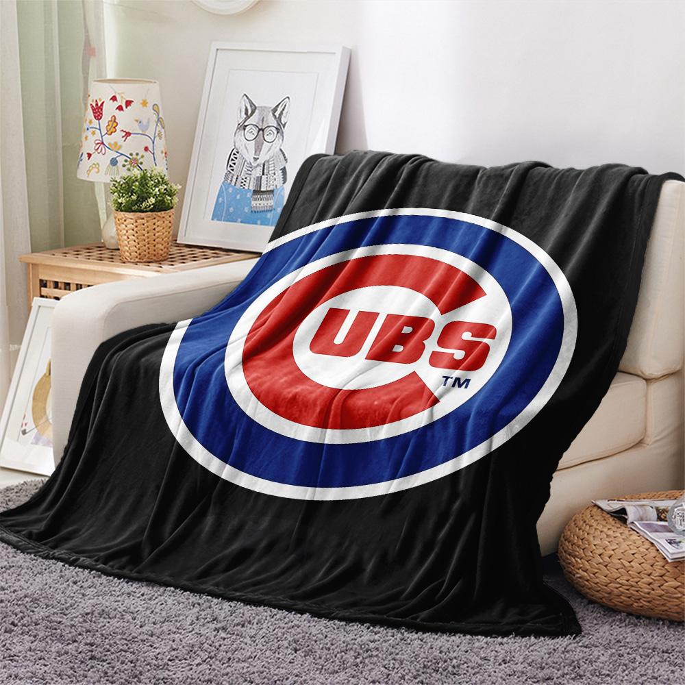 Chicago Cubs2 Flannel Blanket, High quality Comfortable for All Seasons, Home Decor, Warmth and Comfort