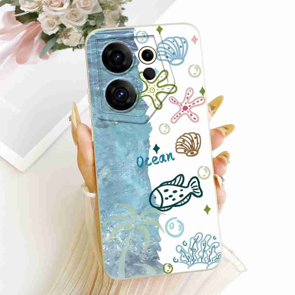 Simple Design Cartoon For Tecno Camon 20 Premier 5G Case Silicone Back Cover For Camon 20Premier 5G CK9n Phone Cases Bumper