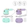 Portable Steam Iron for Clothes Aluminum Alloy Handheld Mini Ironing Machine with 120ml Water Tank F