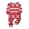 Christmas Prints Family Matching Long Sleeve Tops+Pants Set Family Matching Sets