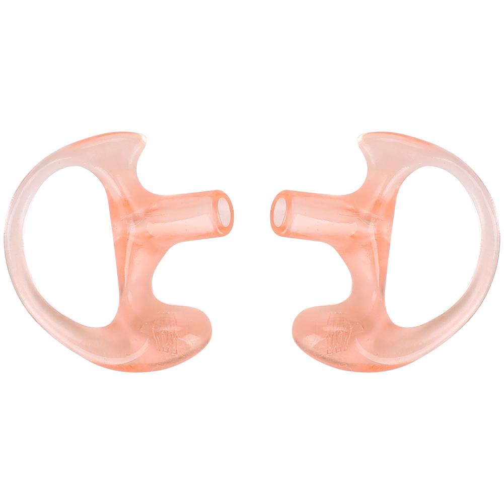 Pink Silicone Replacement Ear Insert Two Way Radio Ear Mold for Most Coil Tube Audio Kits